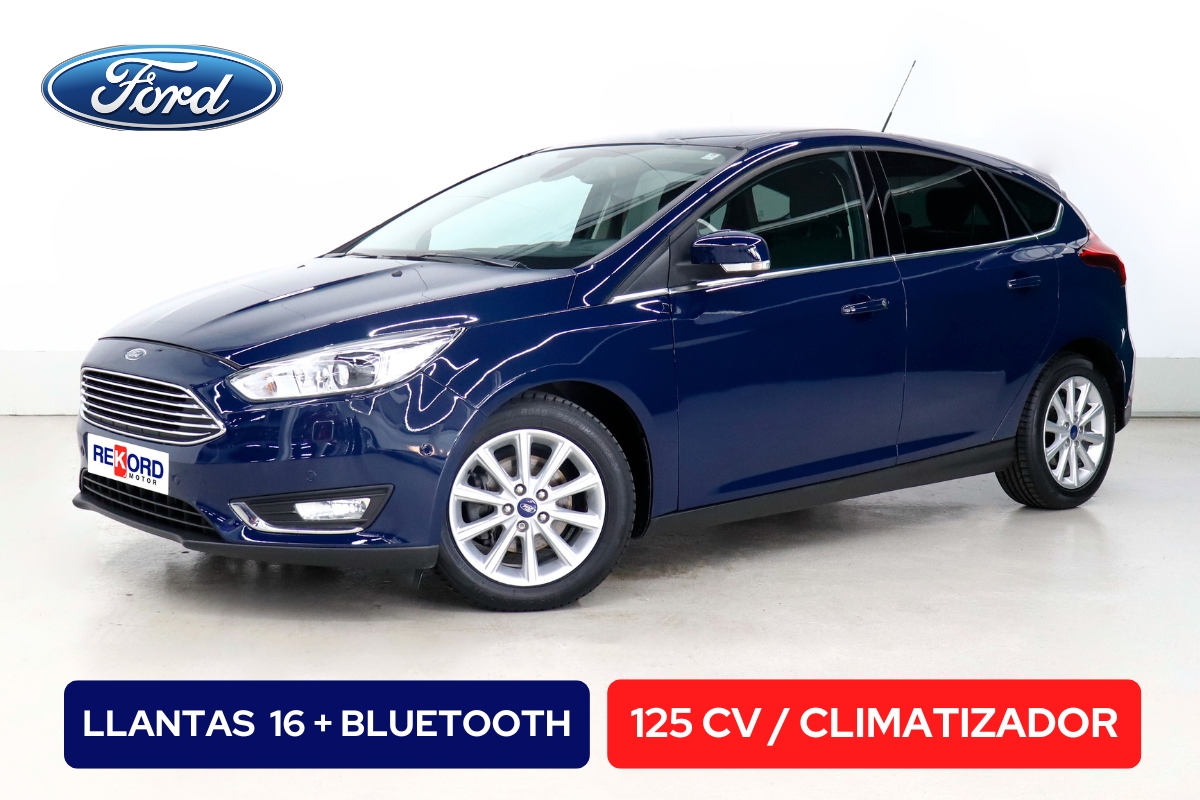 Ford Focus 1.0 Ecoboost Black&Red Edition 92 kW (125 CV) compacto gasolina